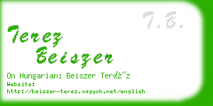 terez beiszer business card